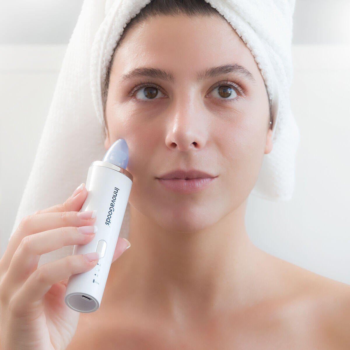 Limpiador Facial Eléctrico de Puntos Negros PureVac - innovagizmo.com