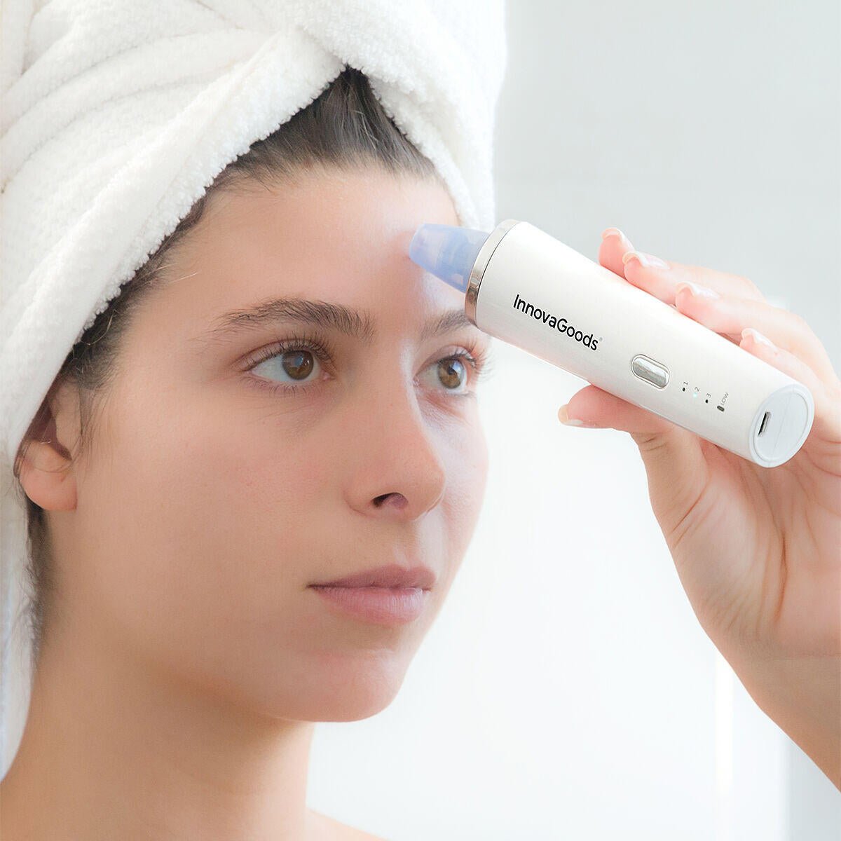 Limpiador Facial Eléctrico de Puntos Negros PureVac - innovagizmo.com