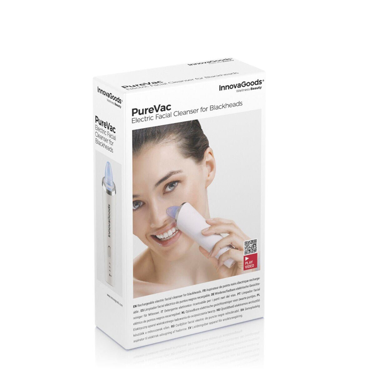 Limpiador Facial Eléctrico de Puntos Negros PureVac - innovagizmo.com