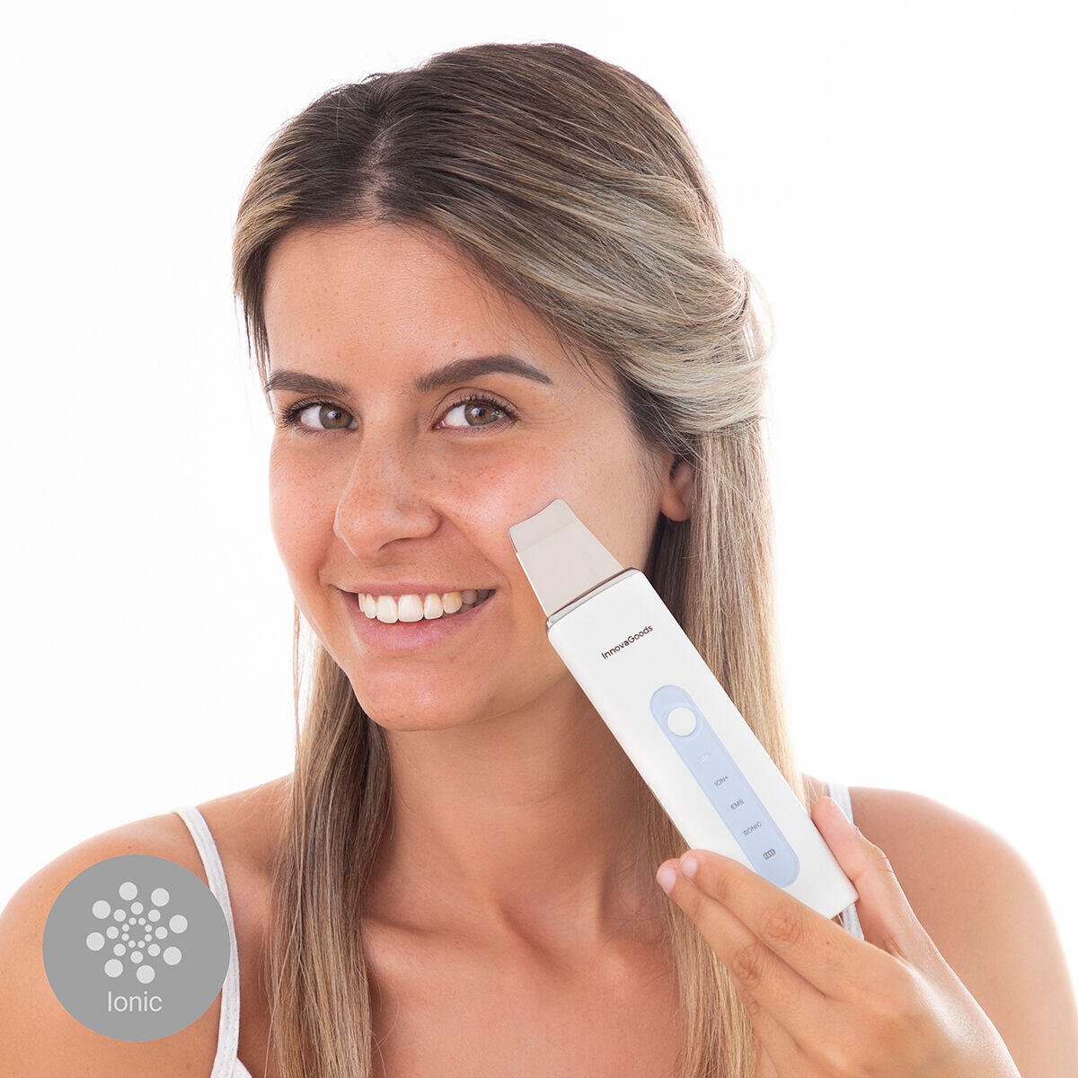 Limpiador Facial Ultrasónico 4 en 1 Falnik - innovagizmo.com