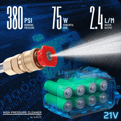 ¡Limpieza Perfecta! Hidrolimpiadora Inalámbrica de Alta Potencia - innovagizmo.com