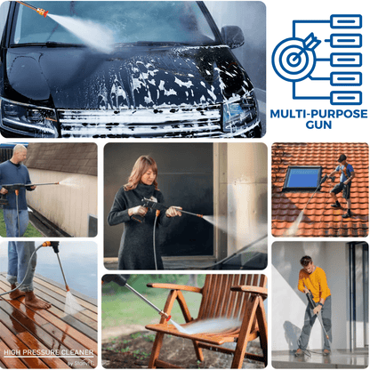 ¡Limpieza Perfecta! Hidrolimpiadora Inalámbrica de Alta Potencia - innovagizmo.com