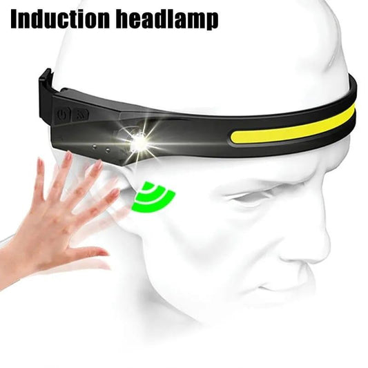 Linterna frontal LED Recargable con Sensor de Movimiento - innovagizmo.com