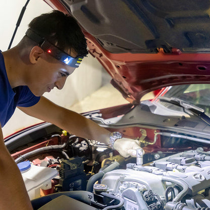 Linterna Frontal LED Recargable y Ajustable Recobright InnovaGoods - innovagizmo.com