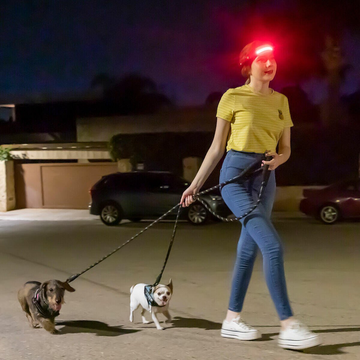 Linterna Frontal LED Recargable y Ajustable Recobright InnovaGoods - innovagizmo.com