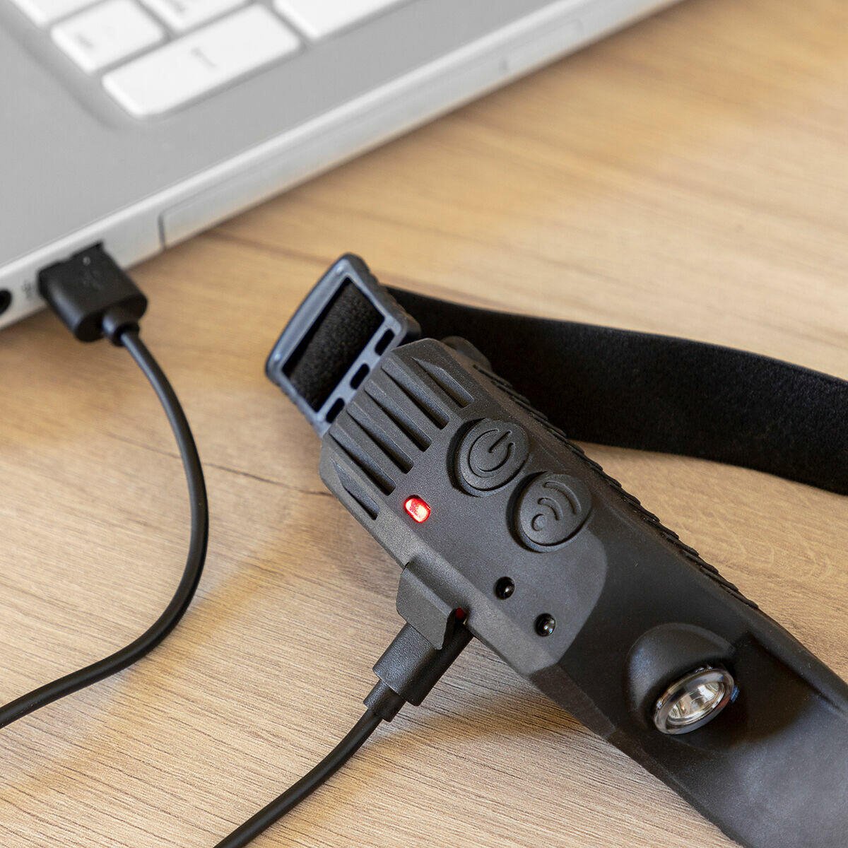 Linterna Frontal LED Recargable y Ajustable Recobright InnovaGoods - innovagizmo.com