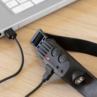 Linterna Frontal LED Recargable y Ajustable Recobright InnovaGoods - innovagizmo.com