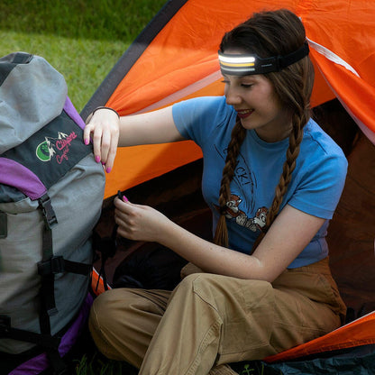 Linterna Frontal LED Recargable y Ajustable Recobright InnovaGoods - innovagizmo.com