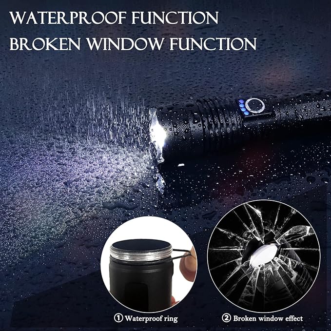 Linterna LED Recargable de Alta Potencia - innovagizmo.com