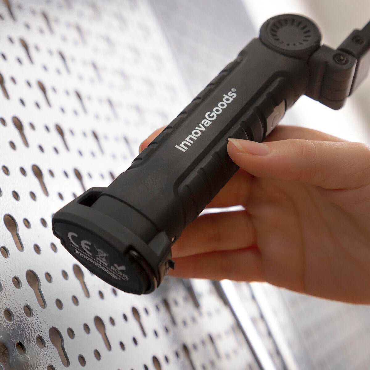 Linterna LED Recargable Magnética 5 en 1 Litooler InnovaGoods - innovagizmo.com