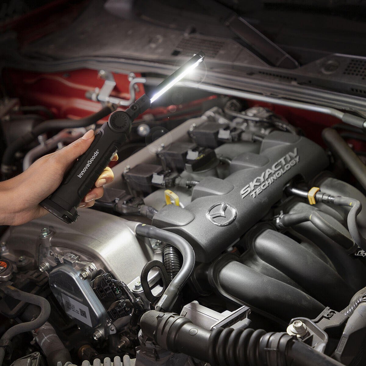 Linterna LED Recargable Magnética 5 en 1 Litooler InnovaGoods - innovagizmo.com