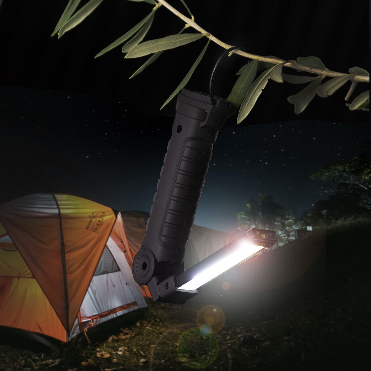 Linterna LED Recargable Magnética 5 en 1 Litooler InnovaGoods - innovagizmo.com