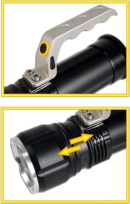 Linterna multifuncional ultra potente recargable - innovagizmo.com