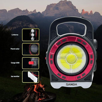 Linterna solar multiuso - innovagizmo.com