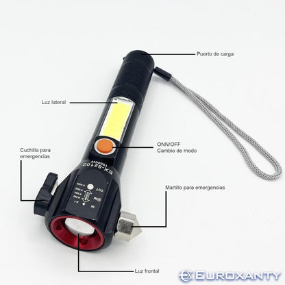 Linterna táctica LED - innovagizmo.com