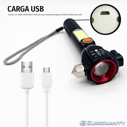 Linterna táctica LED - innovagizmo.com