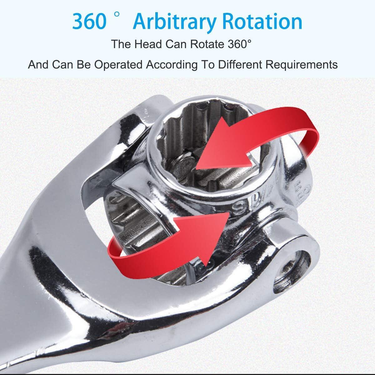 Llave de Tubo Universal 48 en 1 – Herramienta Multifuncional Ajustable 360° - innovagizmo.com