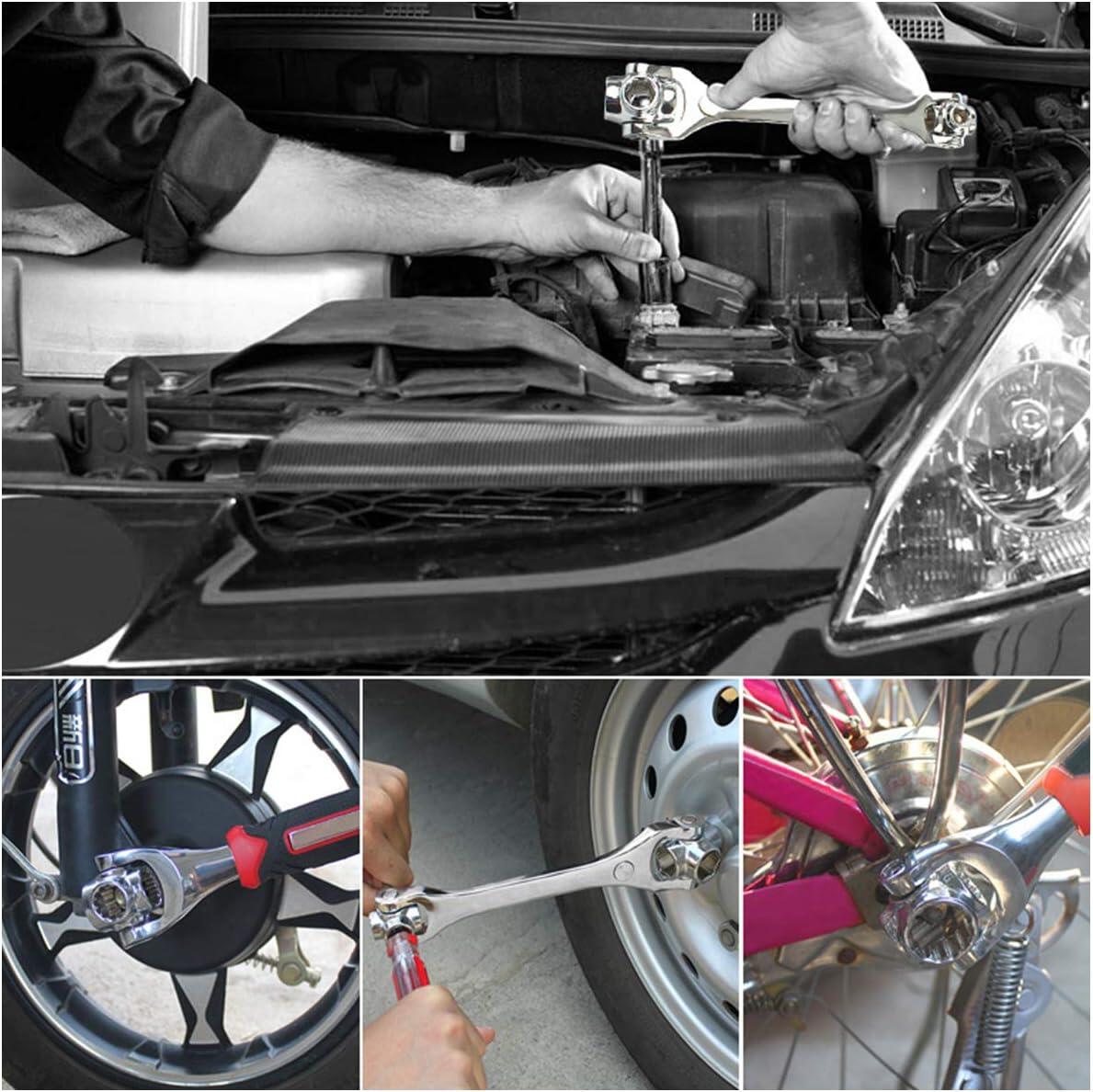 Llave de Tubo Universal 48 en 1 – Herramienta Multifuncional Ajustable 360° - innovagizmo.com