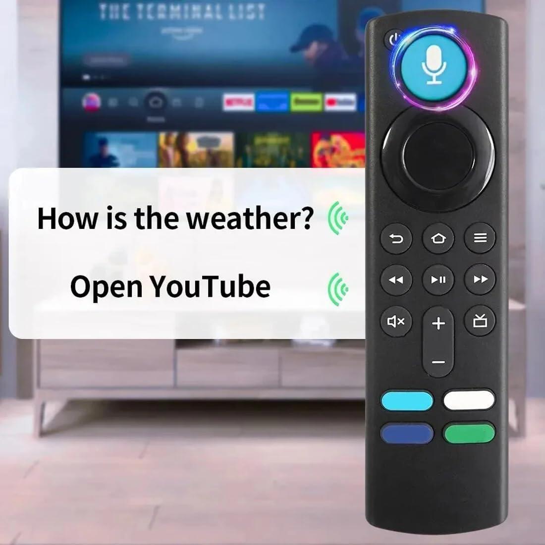 Mando a Distancia por Voz Compatible con Amazon Fire TV y Fire Stick - innovagizmo.com