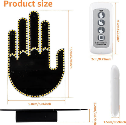 Mano de Gestos Luz LED para Automóvil de Fácil Instalación - innovagizmo.com