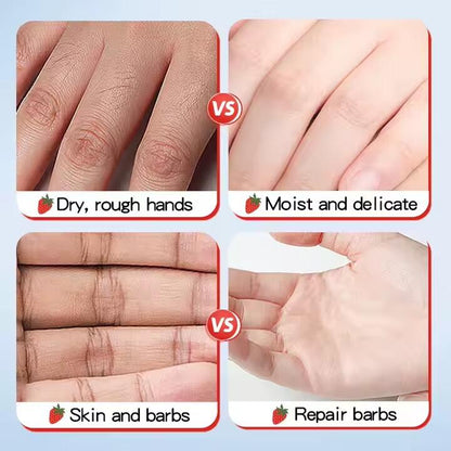 Manos Radiantes y Delicadas al Instante – Crema de Fresa Hidratante y Reparadora - innovagizmo.com