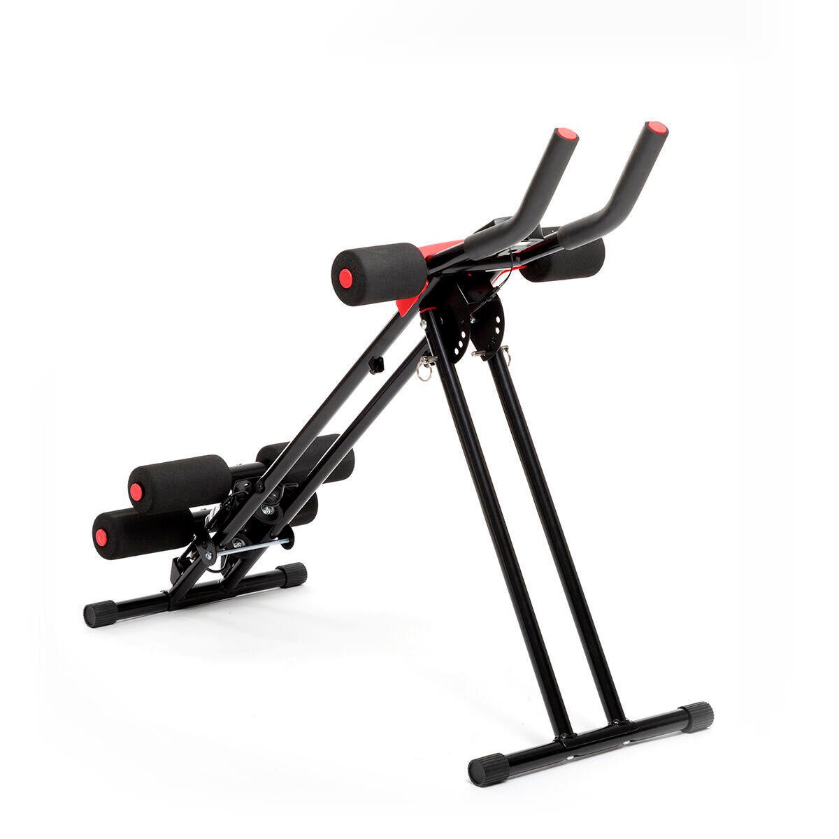 Máquina de Abdominales Plegable Plawer | Gimnasio Completo en Casa con Guía y LCD - innovagizmo.com
