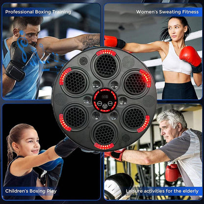 Maquina de Boxeo Musical Reacción Inteligente - innovagizmo.com