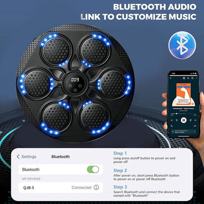 Maquina de Boxeo Musical Reacción Inteligente - innovagizmo.com