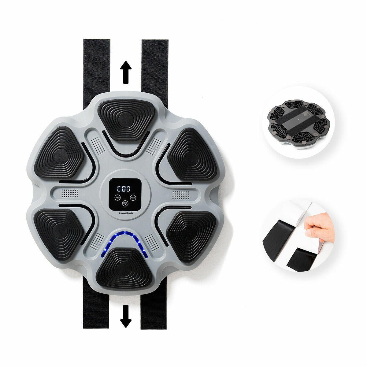 Máquina de Boxeo Musical Recargable Beatfist - innovagizmo.com