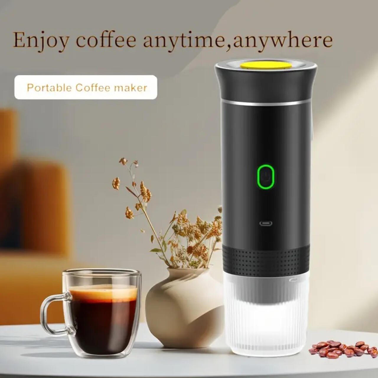 Máquina de Café Portátil 3 en 1 con Calentamiento Automático y Carga USB - C - innovagizmo.com