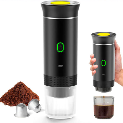 Máquina de Café Portátil 3 en 1 con Calentamiento Automático y Carga USB - C - innovagizmo.com