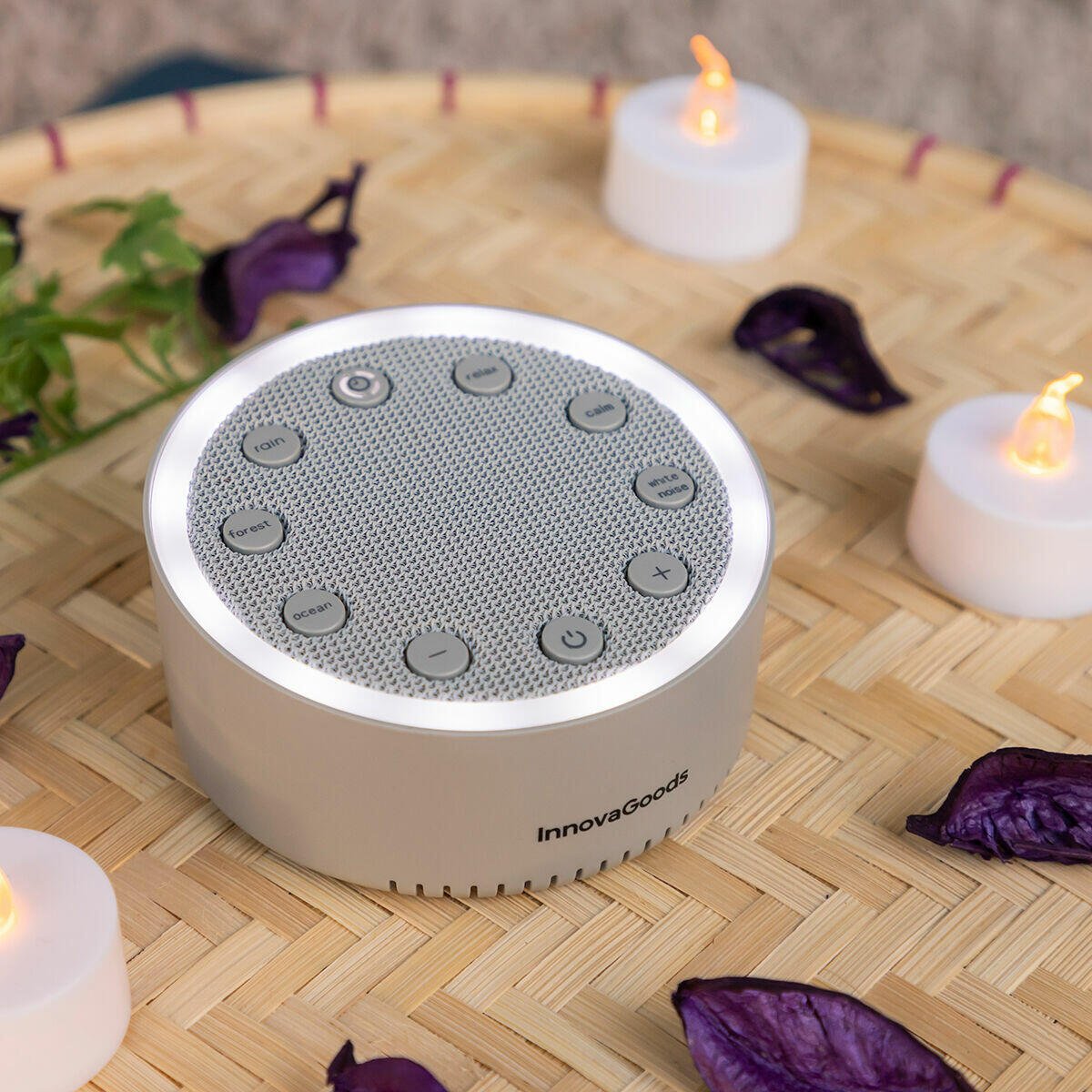 Máquina de Ruido Blanco para Dormir Slewel - innovagizmo.com