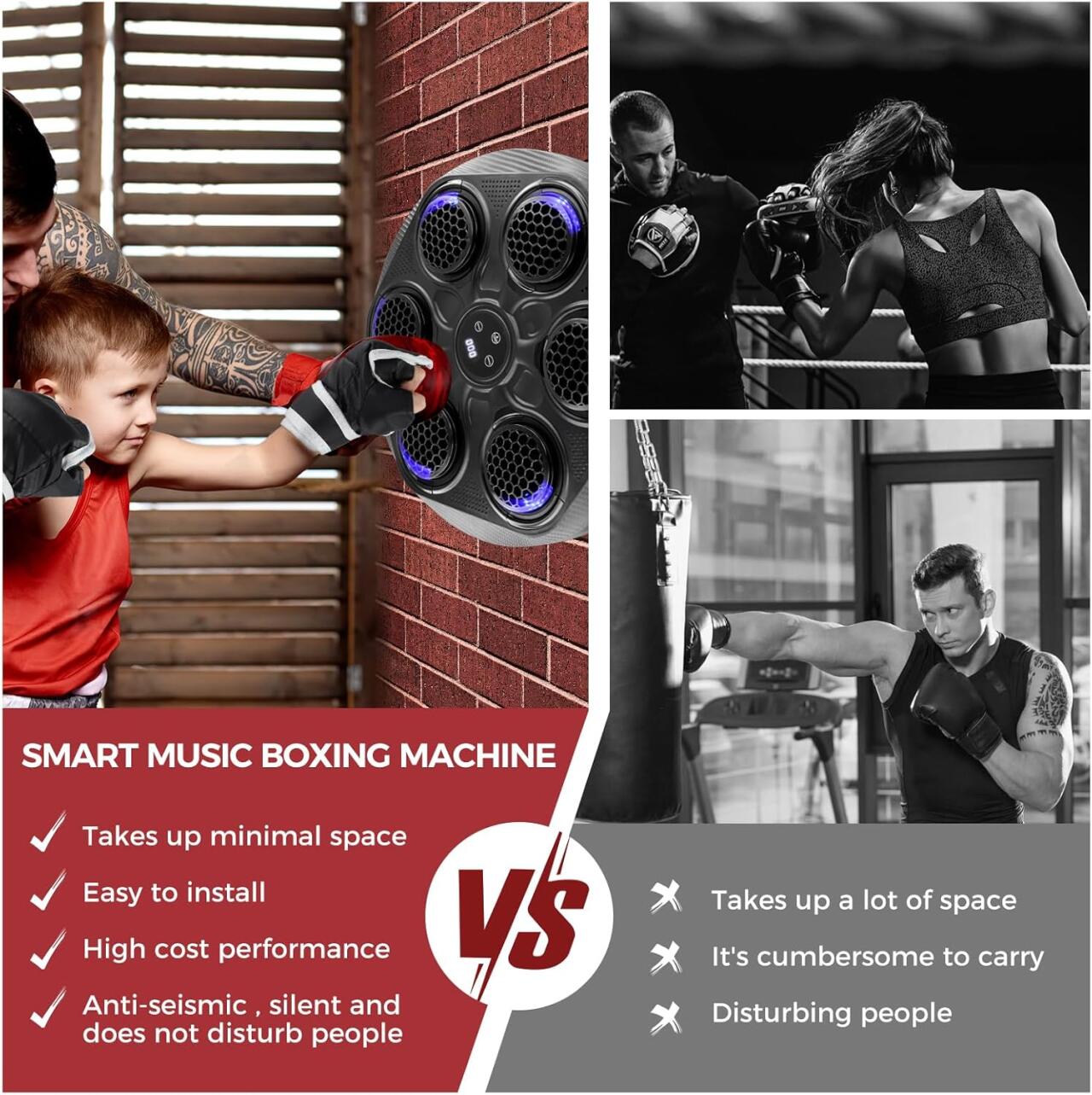 Maquina Entrenamiento Boxeo - innovagizmo.com