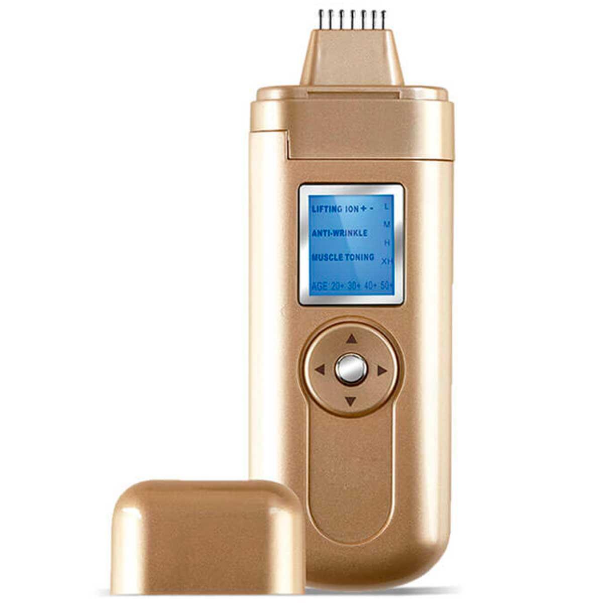 Máquina Galvánica Facial 4 en 1 Hidratación Tonificación 3 Cabezales Gridinlux - innovagizmo.com