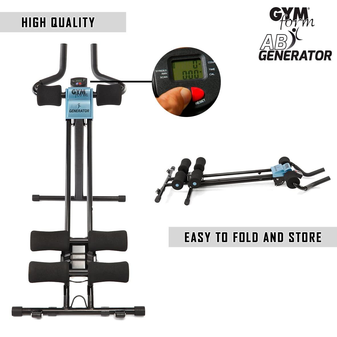 Máquina GYMFORM AB GENERATOR – Cardio y Tonificación 💪 - innovagizmo.com