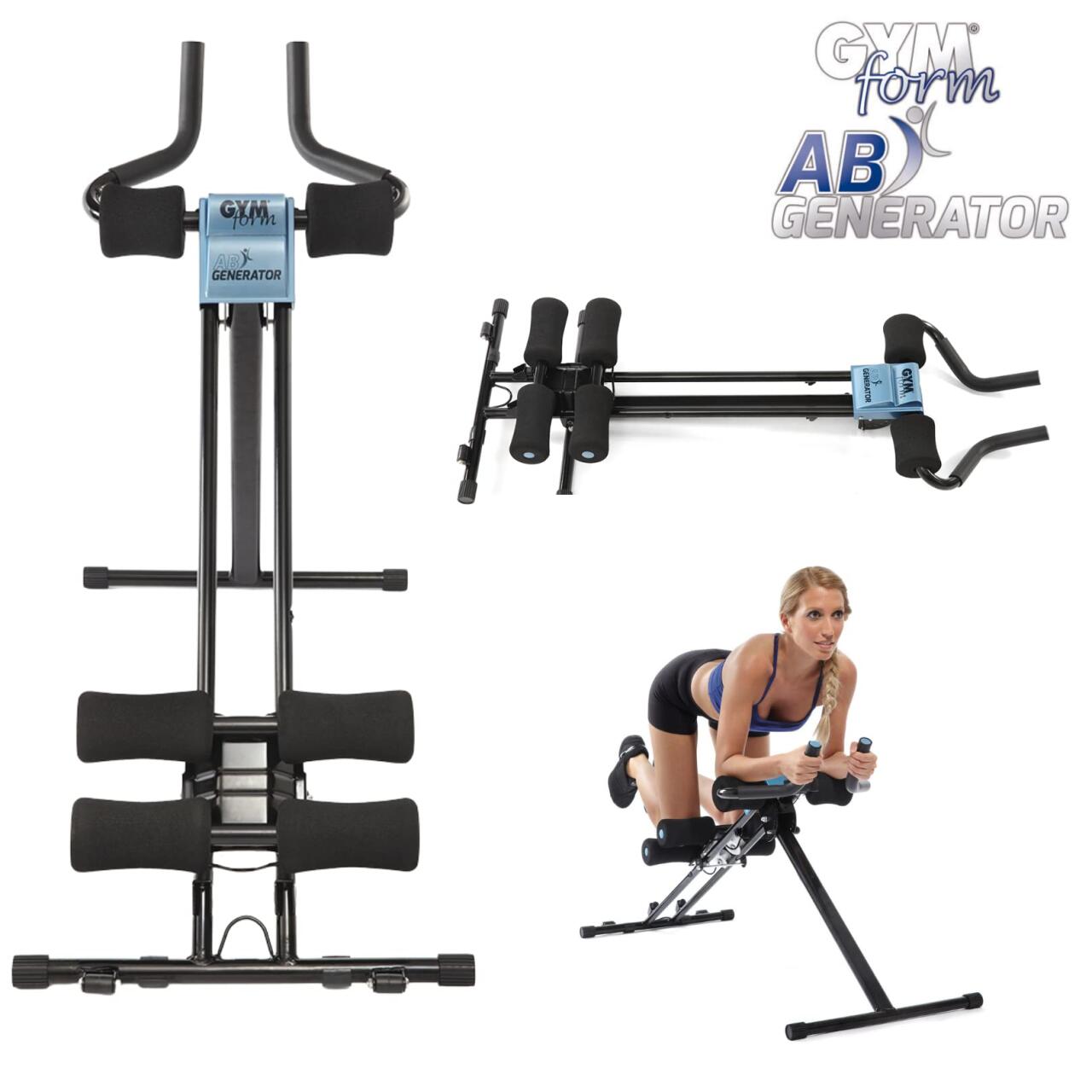 Máquina GYMFORM AB GENERATOR – Cardio y Tonificación 💪 - innovagizmo.com