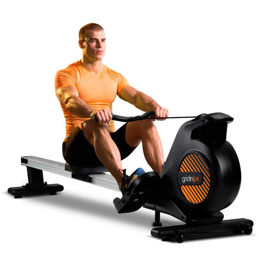 Máquina Remo Trainer IMPULSE Resistencia Magnética Plegable Fitness En Casa. Gridinlux - innovagizmo.com