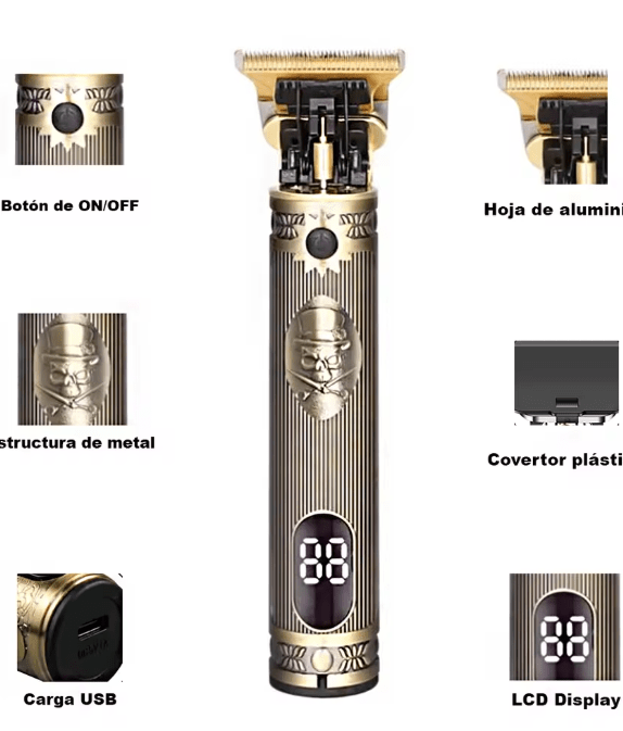 Maquinilla Cortapelo Profesional – Precisión de Barbería en tu Hogar - innovagizmo.com