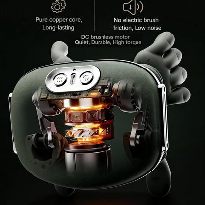 Masajeador de Cuello con Calor y Efecto Manos Reales