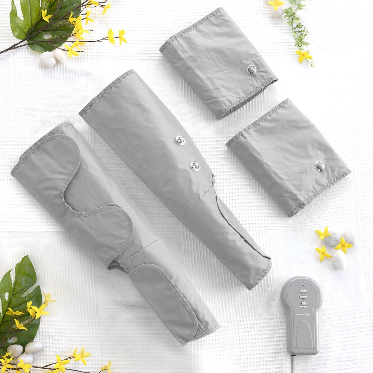 Masajeador de Piernas por Compresión de Aire Maspres InnovaGoods - innovagizmo.com