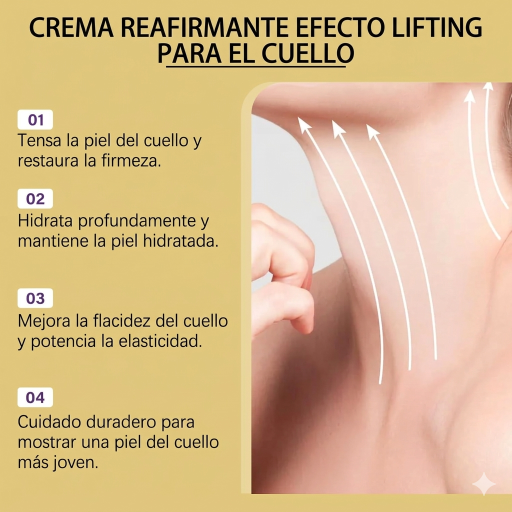 Sérum Reafirmante de Cuello y Papada con Doble Rodillo V-Shape