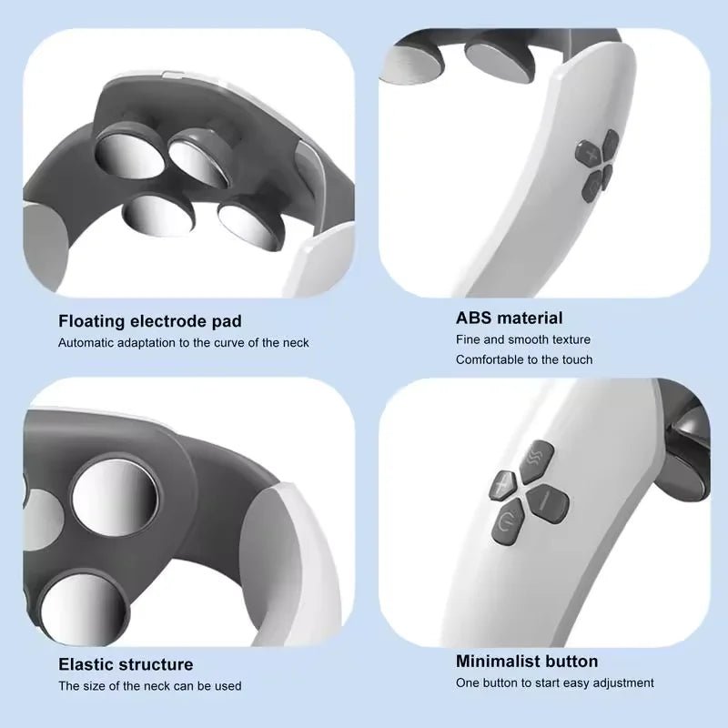 Masajeador Eléctrico de Pulso para Cuello - innovagizmo.com