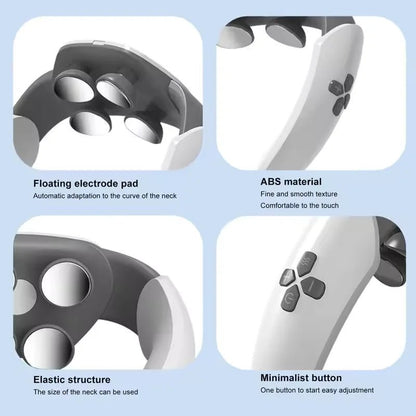Masajeador Eléctrico de Pulso para Cuello - innovagizmo.com