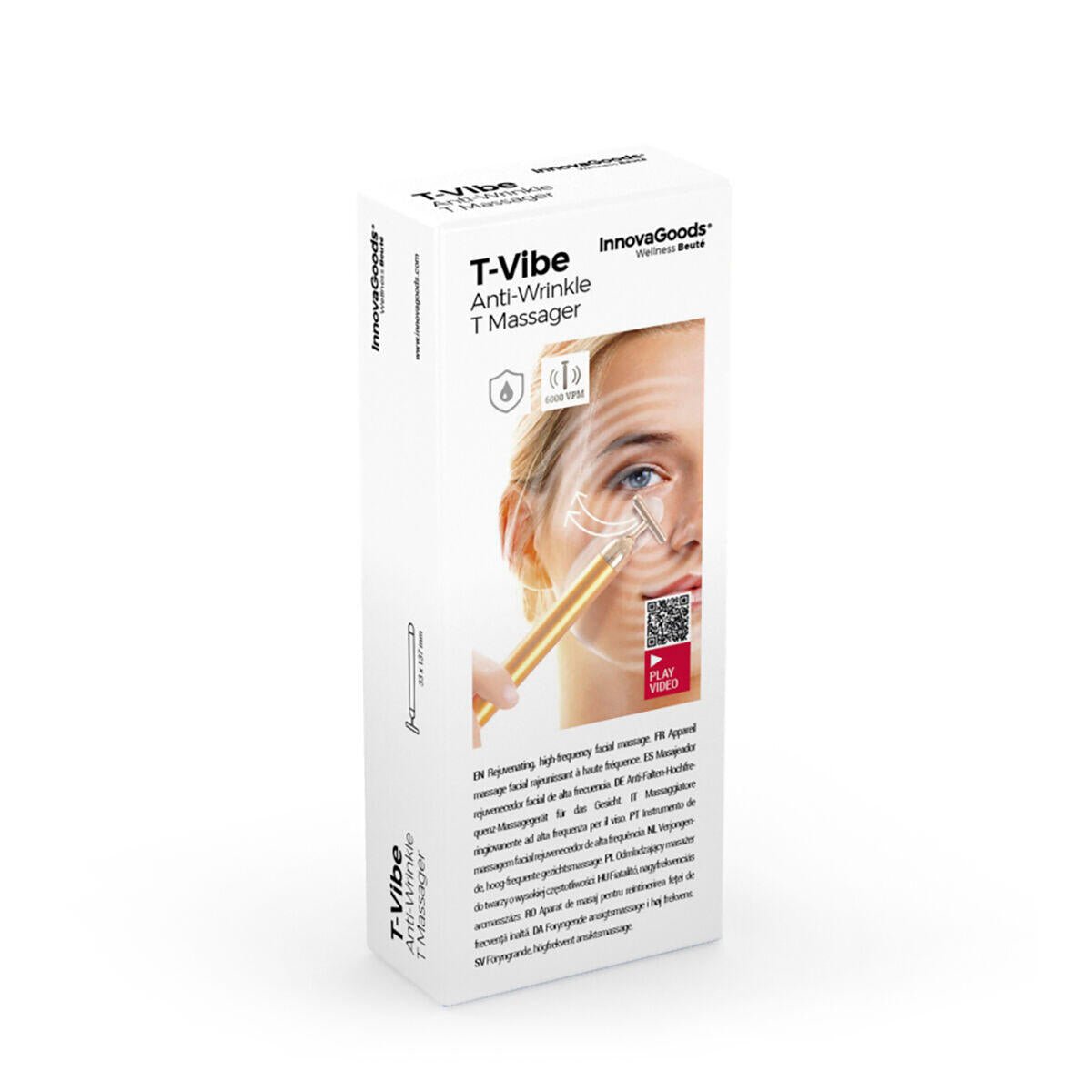 Masajeador Rejuvenecedor Facial de Alta Frecuencia T - Vibe - innovagizmo.com