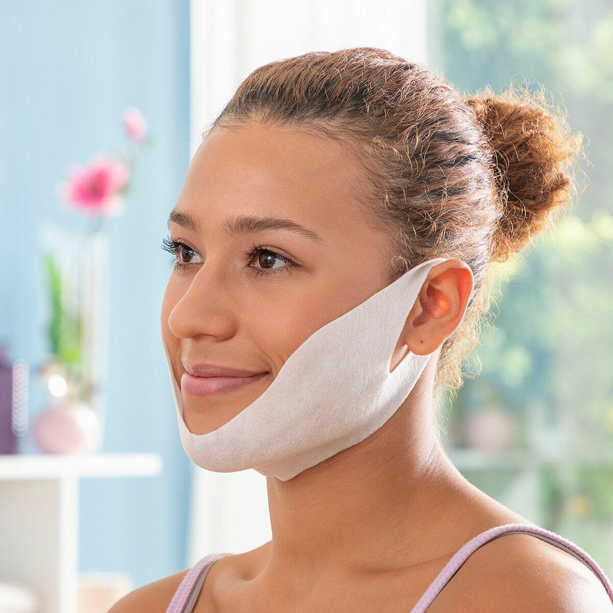 Mascarilla Reafirmante de Papada Redushine InnovaGoods 5 Unidades - innovagizmo.com