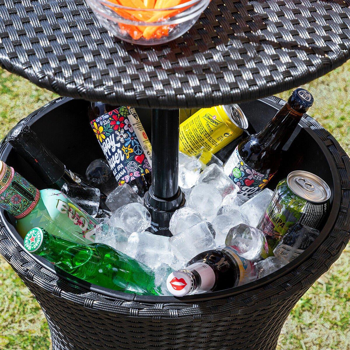 Mesa Nevera para Jardín 3 en 1 Frizzble - innovagizmo.com