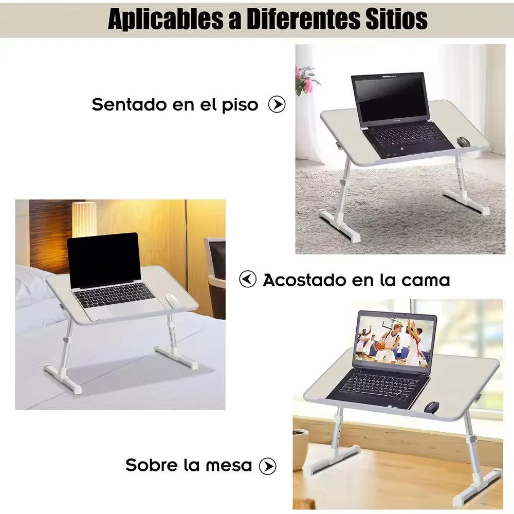 MESA PARA PORTATILES CON VENTILADOR - innovagizmo.com