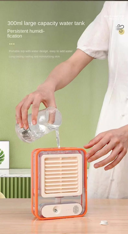 Mini aire acondicionado ventilador - innovagizmo.com