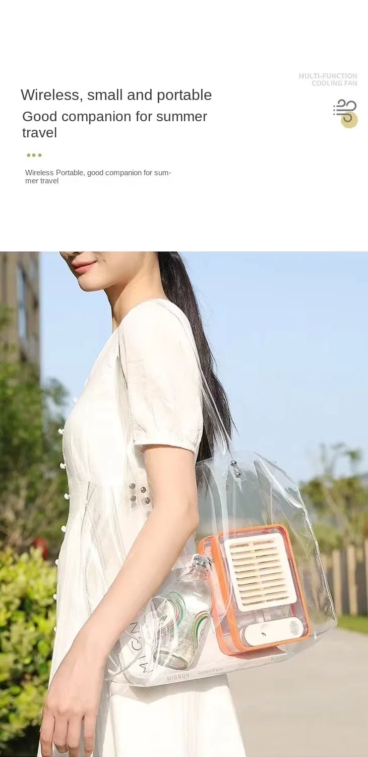 Mini aire acondicionado ventilador - innovagizmo.com