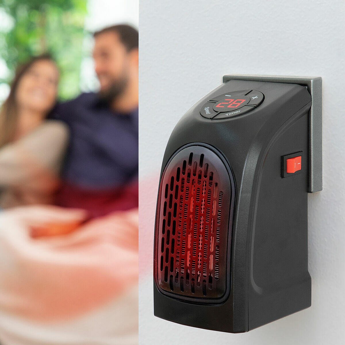 Mini Calefactor de Enchufe Portátil Heatpod 400 W - innovagizmo.com